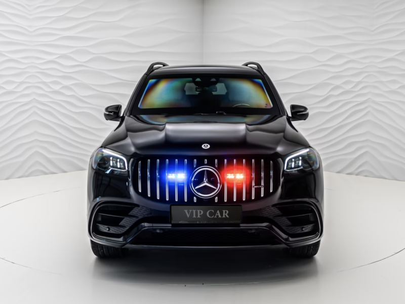 Buy 2025 Mercedes-Benz  GLS  63  AMG GUARD INKAS B6 DPO-1008209 in USA, UAE, EUROPE, MONACO, UKRAINE, photo 3