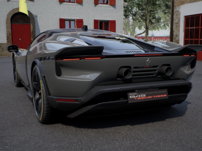 Buy 2026 Ferrari  849 Testarossa DPO-1008320 in USA, UAE, EUROPE, MONACO, UKRAINE, photo 2