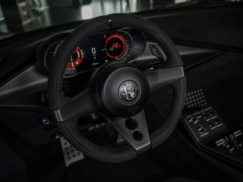Buy 2026 Alfa-Romeo  33 Stradale  Perla Nera DPO-1009105 in USA, UAE, EUROPE, MONACO, UKRAINE, photo 5